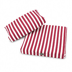 Acheter Déco arts Rayures - 60x60 cm - Rouge