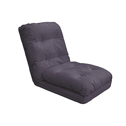 Déco Arts Fauteuil Convertible Réglable à 6 Positions 70x60cm Gris foncé
