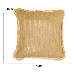 Acheter Déco arts Effet Raphia - 45 x 45 cm - Beige