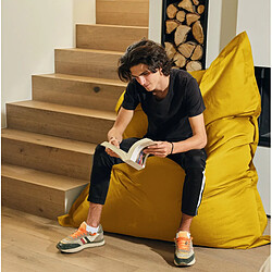 Déco Arts C000040212_deco-arts Housse pour pouf géant - Jaune miel