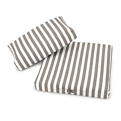 Acheter Déco arts Rayures - 60x60 cm - Beige