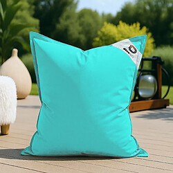 Déco Arts C000040212_deco-arts Housse pour pouf géant - Bleu Caraïbes