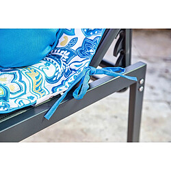 Avis Déco Arts 2 Coussin pour Chaise Longue et Traversin 195x60x5cm Motif Arabesque