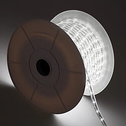 Ledkia Gaine LED Ronde 220V 36 LED/m BOBINE 50m Coupe 100cm IP65 Blanc froid pas cher
