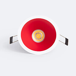 Acheter Ledkia Spot Downlight LED 9W / 12W Conique Inclinaison 20º Areni Coupe Ø 85 mm 4000K Rouge Blanc neutre 12 W