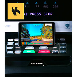 Care Tapis de course professionnel - 25km/h - - CLUB RUNNER LED pas cher