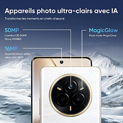 Realme 14 Pro 5G Smartphone Android 12Go+512Go 6000 mAh 120 Hz 6,77" Telephone - Gris