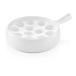 Poêle à escargots en Porcelaine Ø 200 mm - 12 Trous - Was Germany