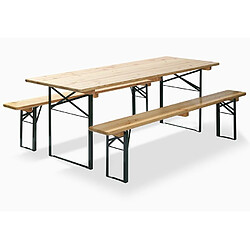 Veba Table de brasseur pliante - Blanc