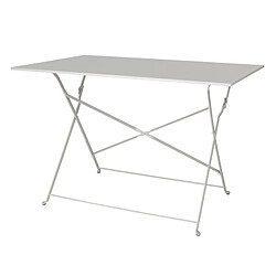Bolero Table de terrasse pliante - Gris
