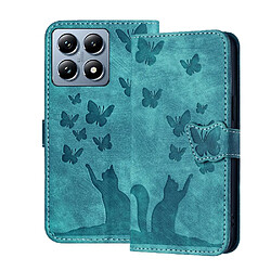 Porte-Cartes De Crédit Mini Portefeuille Femme - Cuir PU Anti-Démagnétisation - Motifs Fleurs - Cadeau