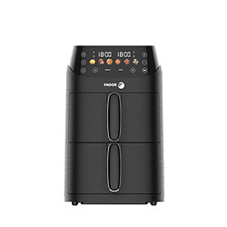 Friteuse sans huile 2x2.5l 2000w noir - fg3301 - FAGOR