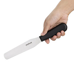 Spatule Flexible Professionnelle à Lame Droite Noire 150 mm - Hygiplas