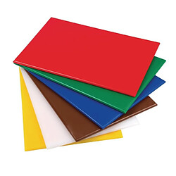 Acheter Planche polyéthylène 600 x 450 mm blanche haute densité - Hygiplas