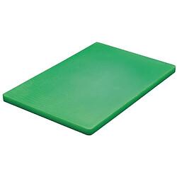 Planche à découper verte 450 x 350 x 20 mm basse densité - Hygiplas