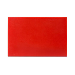 Planche à découper rouge 450 x 300 x 12 mm haute densité - Hygiplas