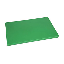 Planche à découper verte 450 x 350 x 20 mm basse densité - Hygiplas