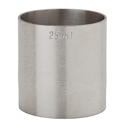 Materiel Chr Pro Mesure de bar en inox professionnelle estampillée CE 25 ml - Beaumont
