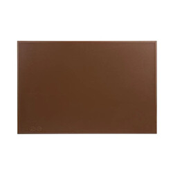 Planche à découper 600 x 450 x 12 mm marron haute densité - Hygiplas