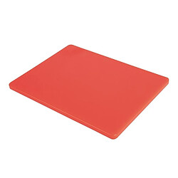 Planche à Découper Polyéthylène 450 x 300 mm Couleur Rouge - Hygiplas