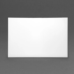 Acheter Planche à Découper Blanche 450x300x12 mm Haute Densité - Hygiplas