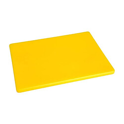 Planche à découper jaune 45x30x1,2cm - Hygiplas