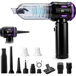 ZMH Aspirateur Balai Sans Fil 17kpa Aspirateur De Voiture 4 En 1 Convient