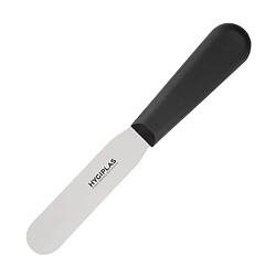Spatule Professionnelle Flexible Noire Lame Droite 100 mm - Hygiplas