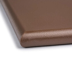 Planche à découper marron 25 x 450 x 300 mm haute densité - Hygiplas