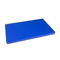 Planche à découper polyéthylène 450 x 350 x 20 mm bleue basse densité - Hygiplas