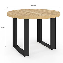 Acheter Idmarket TAM PHOENIX ronde b/no 110 cm