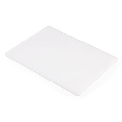 Planche à découper Polyéthylène 229 x 305 mm Blanche - Hygiplas