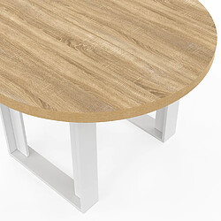 Idmarket TAM PHOENIX ronde b/bl 110 cm pas cher