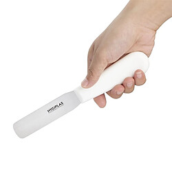 Couteau Spatule Professionnel Droit Blanc 100 mm - Hygiplas