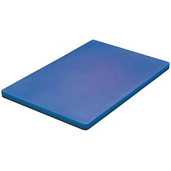 Planche à découper polyéthylène 450 x 350 x 20 mm bleue basse densité - Hygiplas