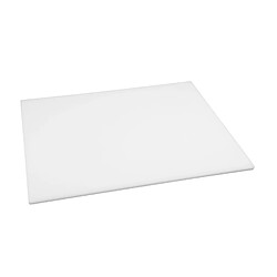 Planche à découper Polyéthylène 229 x 305 mm Blanche - Hygiplas