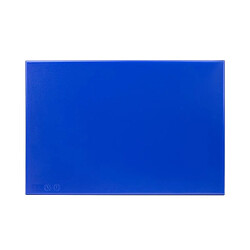 Planche à découper bleu 450 x 300 x 12 mm haute densité - Hygiplas