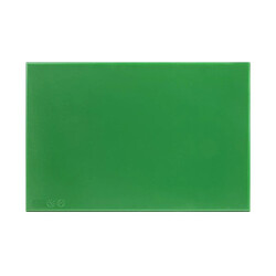 Planche à découper 600 x 450 x 12 mm haute densité verte - Hygiplas