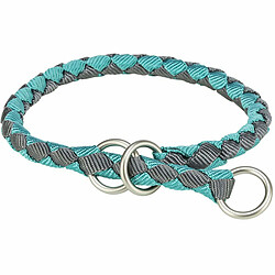 Collier de dressage Trixie Graphite Bleu clair 30-36 cm