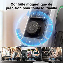 Acheter Rameur d'intérieur Silencieux iScooter QK530 16 niveaux de résistance, avec affichage numérique et siège XL confortable Noir