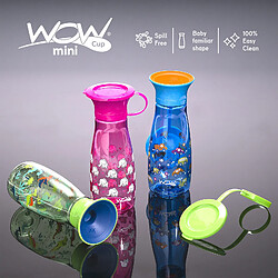 Avis WowCup Gourde 360 ° enfant anti renversement