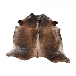 UnAmourDeTapis Tapis peau de vache 180x200 kilm fait à la main marron