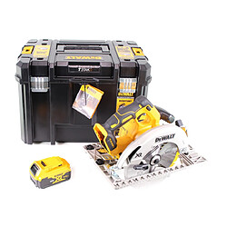 DeWalt DCS 572 NT Scie circulaire à main sans fil 18V 184 x 16 mm + 1x batterie 5,0 Ah + T-STAK - sans chargeur