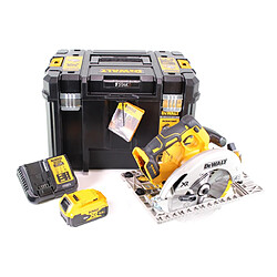 DeWalt DCS 572 P1 Scie circulaire portative sans fil 18V 184 x 16 mm + 1x batterie 5,0 Ah + chargeur + T-STAK