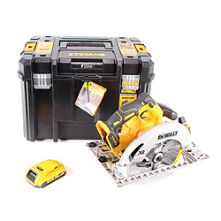 DeWalt DCS 572 NT Scie circulaire portative sans fil 18V 184 x 16 mm Solo + 1x batterie 2,0Ah + T-STAK - sans chargeur