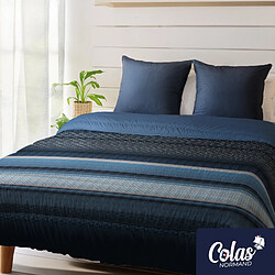 Colas Normand Couette légère aux motifs GEO BLEU - 140X200 cm