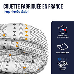 Acheter Colas Normand Couette légère aux motifs SABI - 140x200 cm