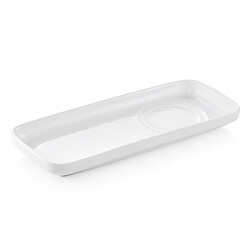 Lot de 6 Assiettes longue a grignoter en Porcelaine L 235 mm l 90 mm H 25 mm - Was Germany