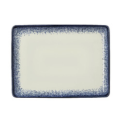 Lot de 6 assiettes en Porcelaine Marina L 270 mm l 200 mm H 25 mm - Was Germany