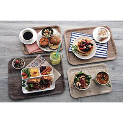 Acheter Plateau Stratifié Surface Grainée 330 x 430 mm - 5 Coloris - Cambro